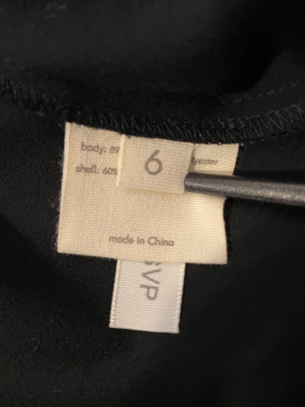 L'AGENCE Black Crepe V-Neck Slip Sheath Dress with Pockets Size 6 Minimalist - Picture 14 of 16